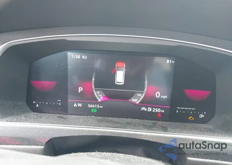 2022 Volkswagen Tiguan 2.0T Se R-Line Black z USA, uszkodzony, nr VIN 3VV8B7AX7NM103374